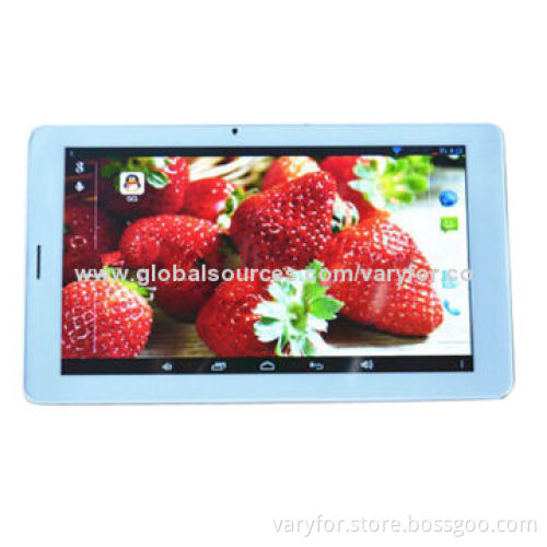 9-inch 3G phone call tablet PC, Allwinner A23 with dual core/camera, WiFi, G-sensor and Bluetooth